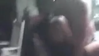 usa redneck guy fucks his girlfriend  missionary and doggystyle in the garage