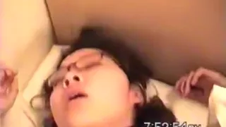 Very nerdy and cute asian girl fucks for the first time
