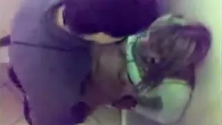 Voyeur tapes 4 couples having sex in the toilets of a disco