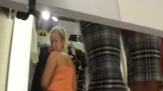 Voyeur tapes girls changing clothes in cabins