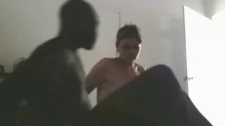 White streetslut sucks some black ghetto dick and can fuck off, after she's done !!!