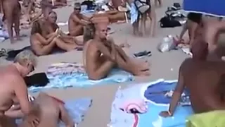 Amateursex, Strand, Paar, Versteckter Sex, Nudisten, Öffentlicher Sex