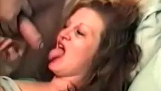 Attractive brunette milf milks my shaft dry on her face