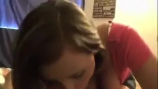 College girlfriend with beautiful boobs fucked on cam