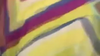 Filming my ebony babe with saggy tits masturbating