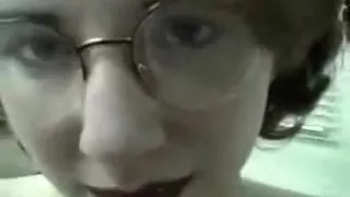 Horny 20 year old coed is giving me an amazing blowjob