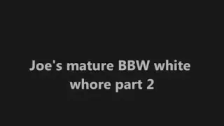 Just a horny mature wife of a white cuckold exposed