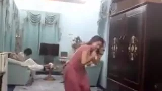 My big boobed Pakistani girlfriend knows how to dance