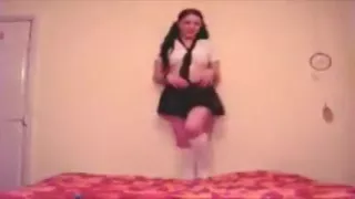 My girlfriend knows how to dress sexy and she loves masturbating