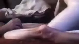 Redhead white girlfriend blowing me instantly as soon as her husband left