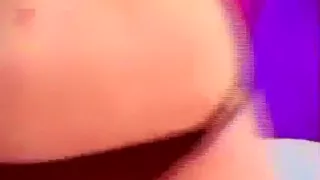 Spicy hot brunette really enjoys finger fucking herself