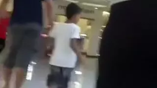 This bootyful charmer in tight leggings is hot as hell