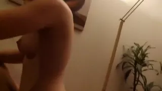 Incredible Amateur movie with Brunette, Shaved scenes