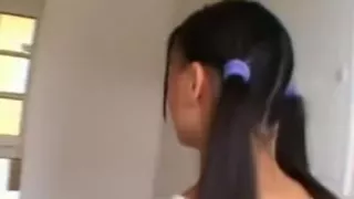 fierce double penetration  wipes the smile off her face