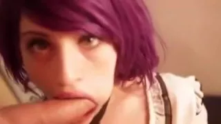 punk rocker girlfriend  is a certified sex freak