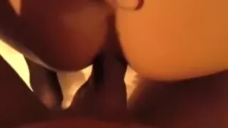 Blindfolded doxy betwixt 2 weenies