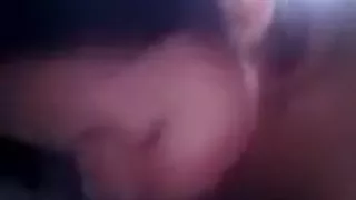 Breasty Oriental beauty sucks my giant darksome jock