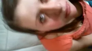 Close up oral pleasure