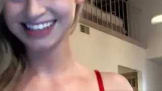 Immodest blond whore takes it in the gazoo