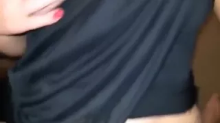 Drilling her moist wet vagina in the bedroom