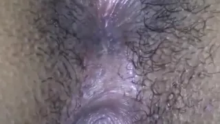 Swarthy angel with giant arse enjoys in my hard dark dick