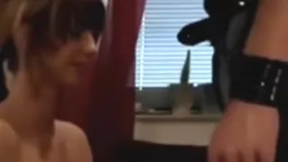 beauty bitch sucks my ding-dong like a pro