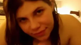 girlfriend came over for a oral-stimulation