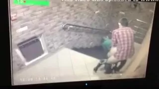 Hidden camera caught youthful pair fucking in hallway