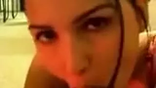 Sexy eighteen year old whore unfathomable face holes my wang