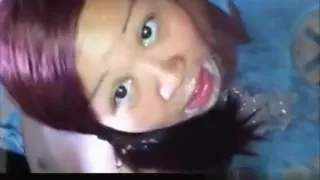 Sexy Oriental floozy blows my schlong