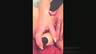 My Hawt Girlfriend Blasts Her Creamy Wet Crack Then Cums