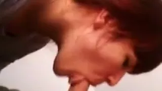 My floozy sucks my jock