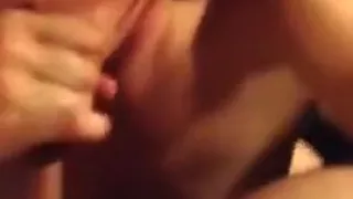 Nasty wench is all over my knob