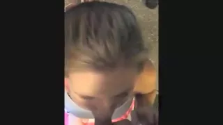 Hawt bimbo sucks and acquires facial