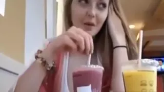 That Babe masturbated at the luch table