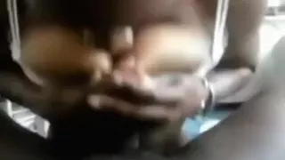 American darksome swarthy gal has oral-service sex and then acquires drilled hard by her boy