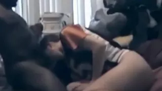 Darksome on white home clip