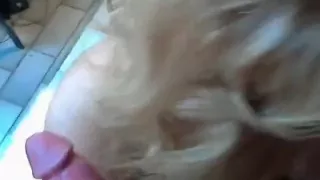 Blond non-professional playgirl screwed