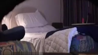 Babe cheating in a motel