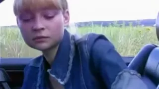 Covering youthful face with cum outdoors!