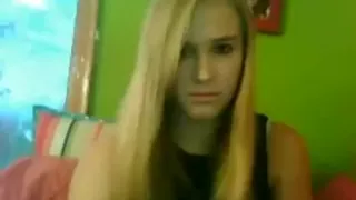 Cute girl nude in webcam