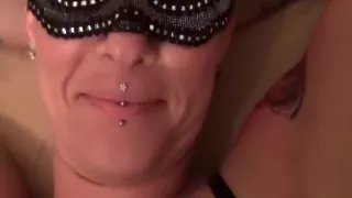 Fucking my wife and cumming on her ass in pantyhose