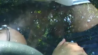 Giving him head on a sunny day