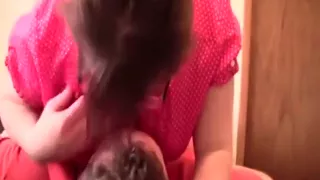 He likes my large boobs