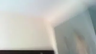 Hot girl taking a shower