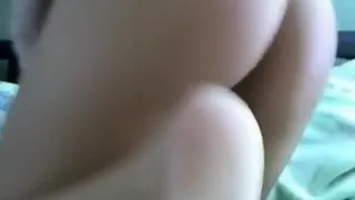 Hot looking girl records everything she does on cam