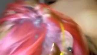 Masked honey loves to suck