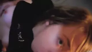 my cute girlfriend  giving me head