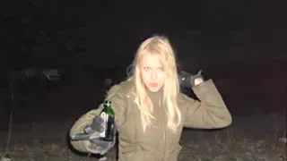 Party girl gets all wild in that outfit