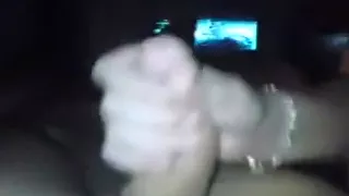 Pretty blonde wife suck cock when her milf in the near room and don't care